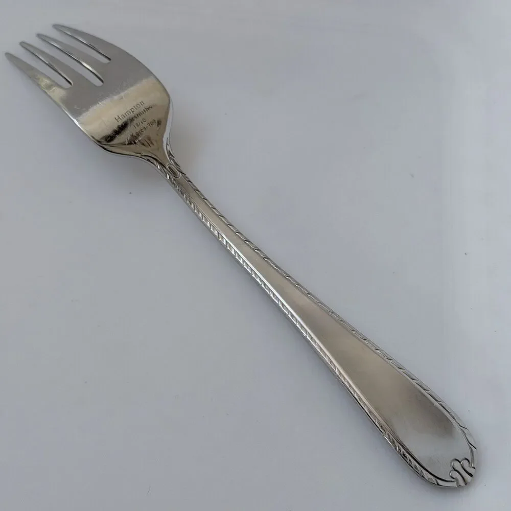 4pc Hampton Rachelle-Frost Dinner Knife/Forks/Butter Knife Stainless 18/10 Korea